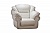 Мягкое кожаое кресло Адажио для классических  интерьеров