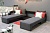 Фото углового дивана Берн Нео Космо с двумя отдельными спальными местами