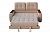 Изображение подлокотника  выкатного дивана Сан Ремо с подушками на подъемном механизме гусь