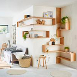 Конструкция из выступающих полок