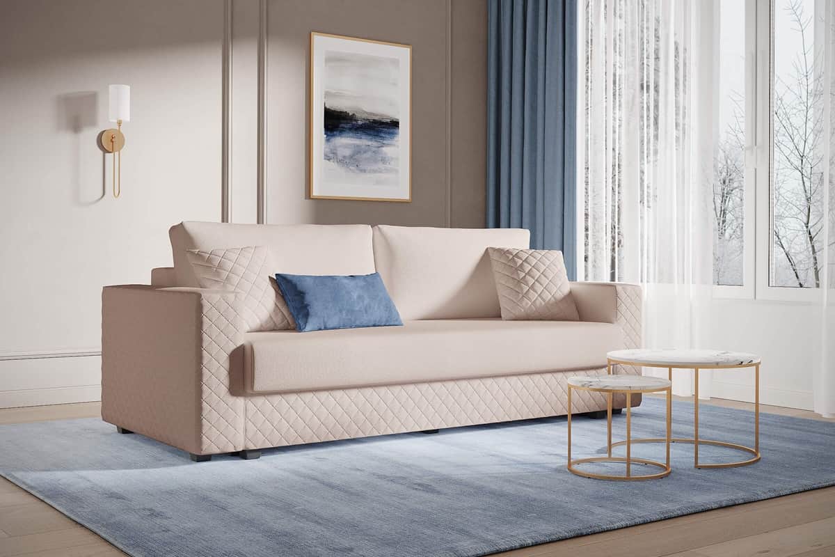 Раскладной диван Денвер в интерьере гостиной