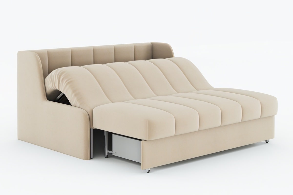 Принцип раскладывания дивана аккордеон Венеция 3