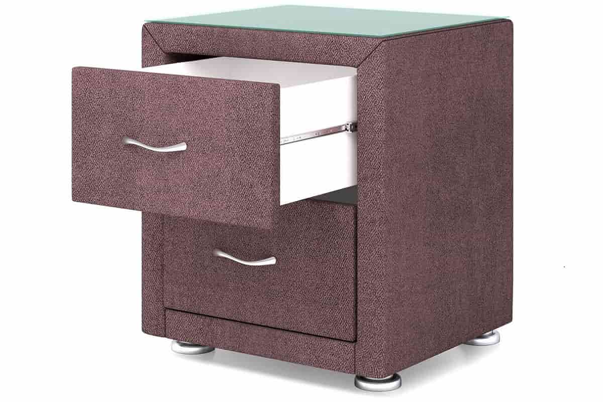 Открытый ящик прикроватной тумбы Сонум стандарт