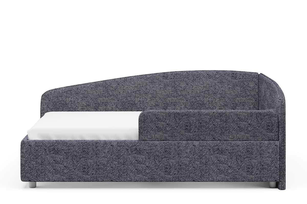 Детская кровать с бортиком Паола с большим ящиком