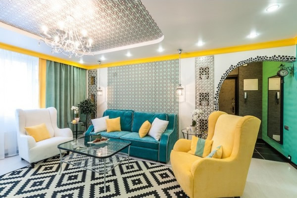 Интерьерное изображение дивана Шервуд