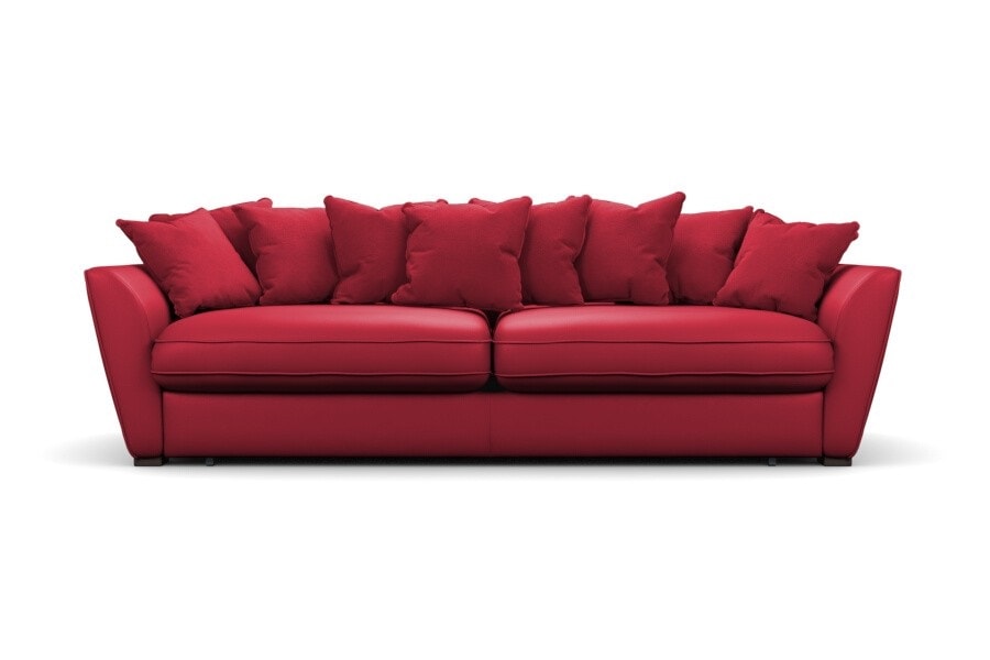 Красный диван Верона 2