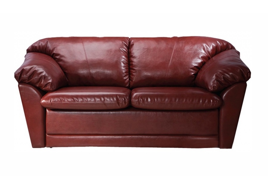 Двухместный кожаный диван Слип купить по цене 67 200 руб. с доставкой —интернет-магазин RestMebel.ru