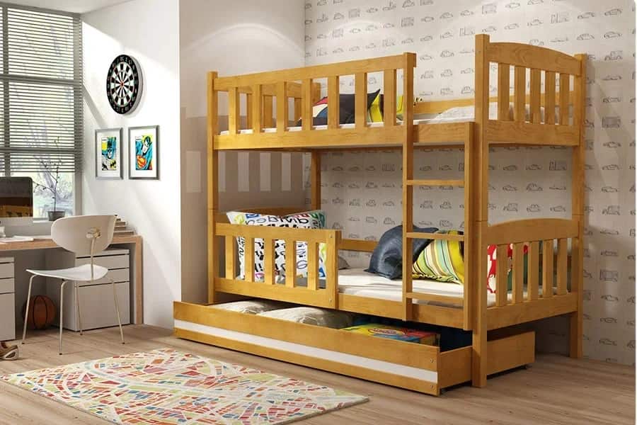 Купить детскую для двоих. Двухъярусная детская кровать Шале кадет 2. Кровать двухъярусная Олимп 4 комплект 2. Хофф двухъярусная кровать.