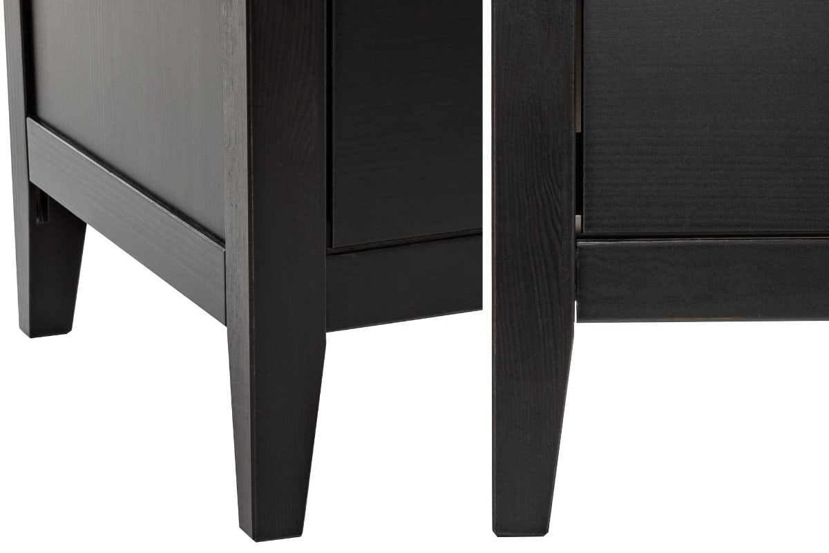 Высокие деревянные ножки комода Мира Блек 5