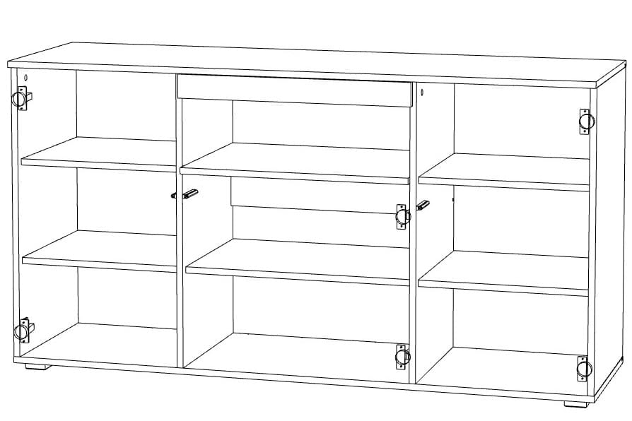 Внутреннее наполнение комода Варда 3
