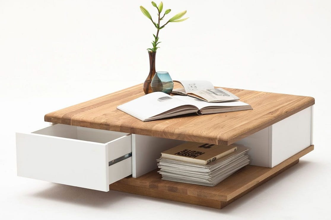 Журнальный столик Браво материал дуб и ЛДСП