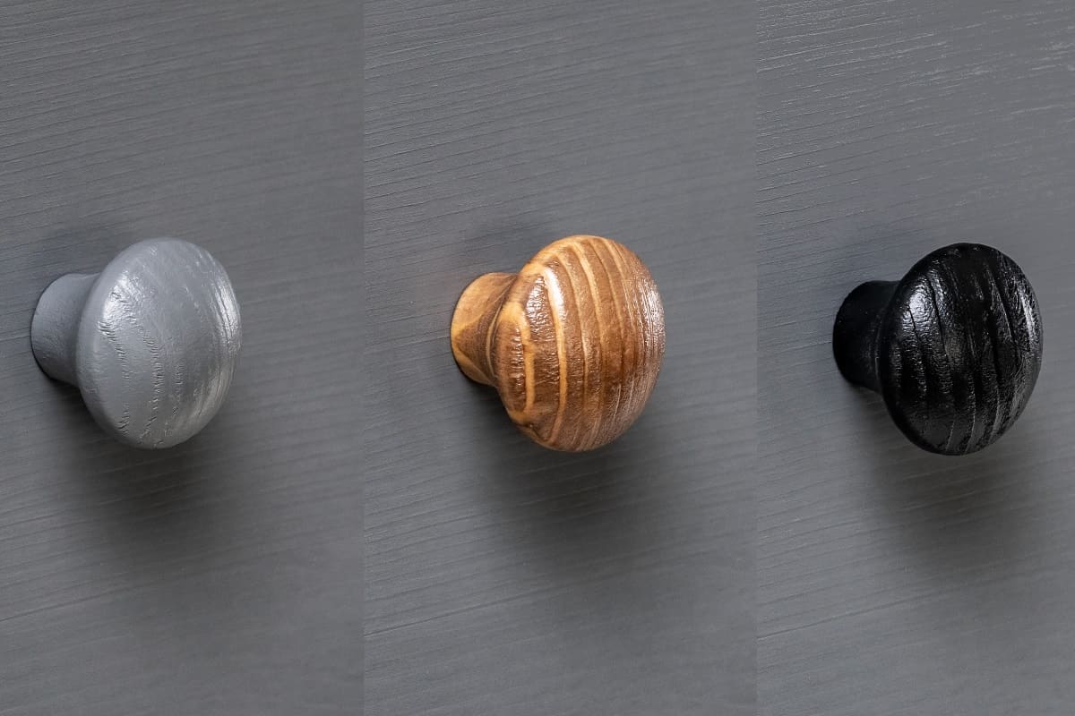 Три цвета деревянных ручек для комода Мира 5