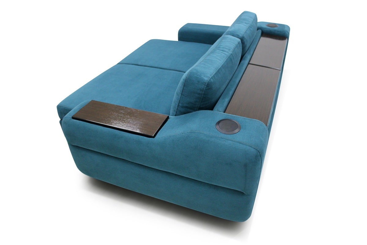 Современный диван Марко с аудиосистемой и баром