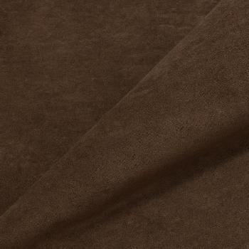 Велюр Teddy 15 рыже-коричневого цвета