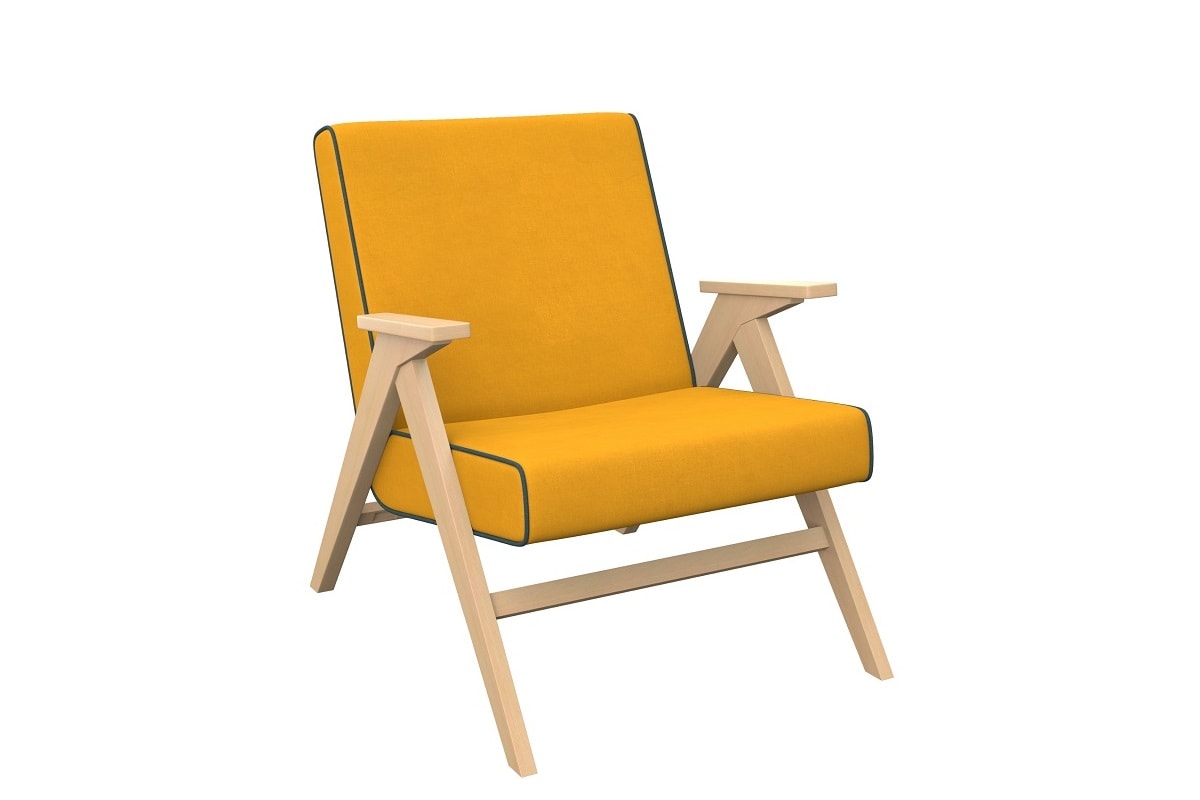 Кресло Вест в скандинавском стиле 