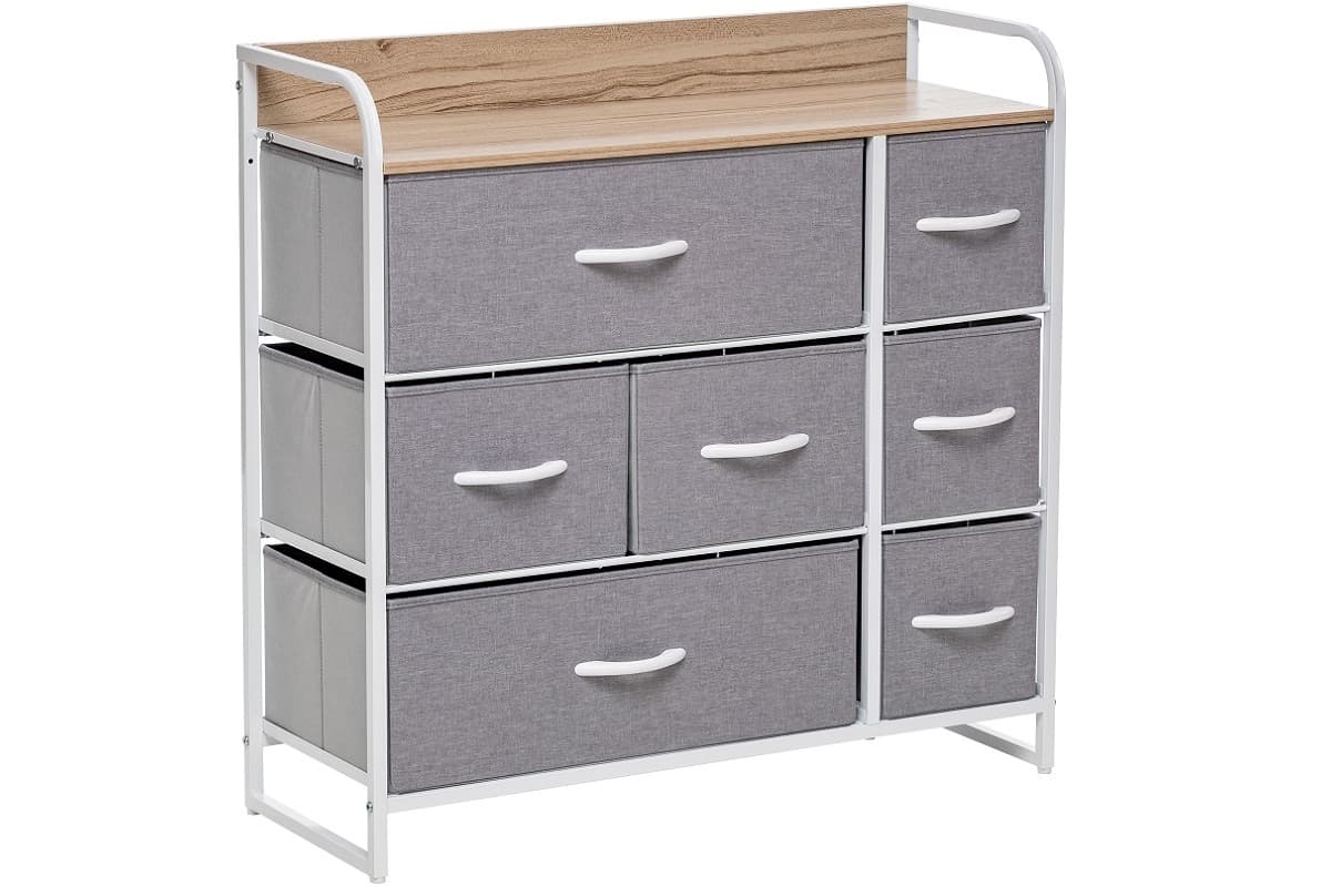 Комод Leset Noa 7 с двумя рядами выдвижных ящиков для хранения