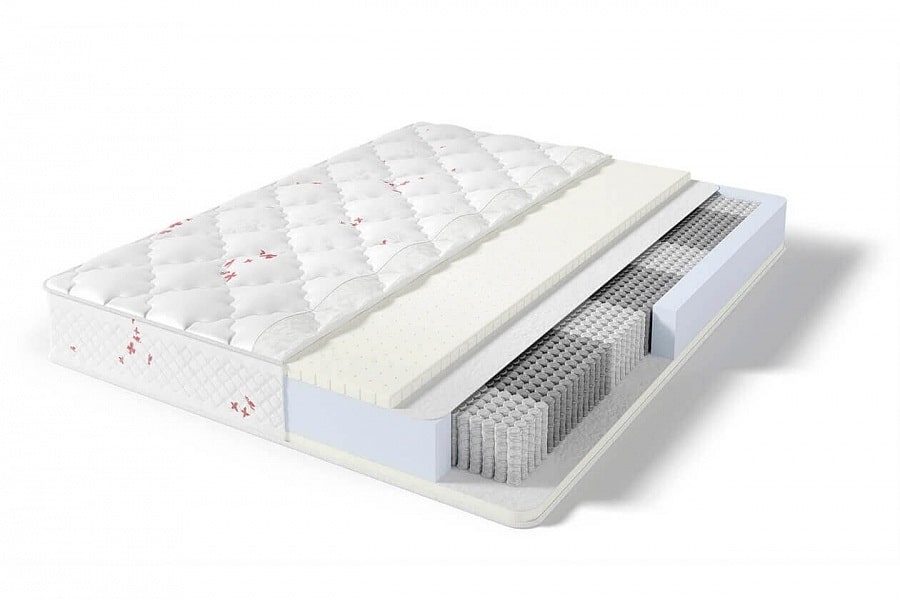 Матрас Favorite с низкой жесткостью и блоком независимых пружин MultiPocket Zone 7