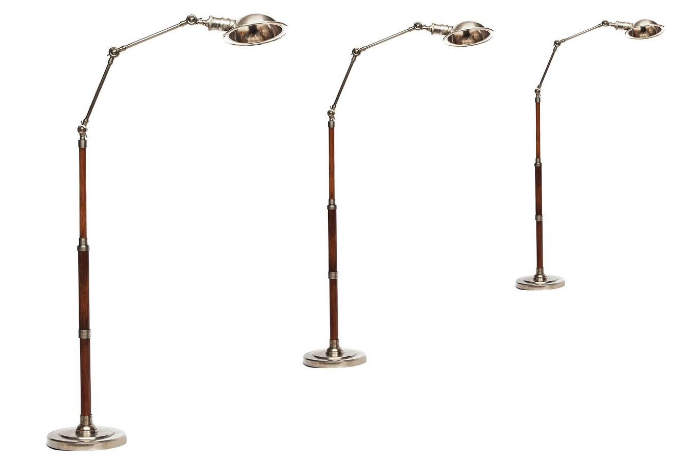 Лампа напольная наклонная