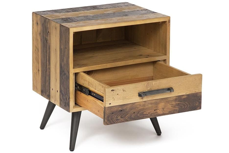 Прикроватная тумба Largo с полкой и ящиком