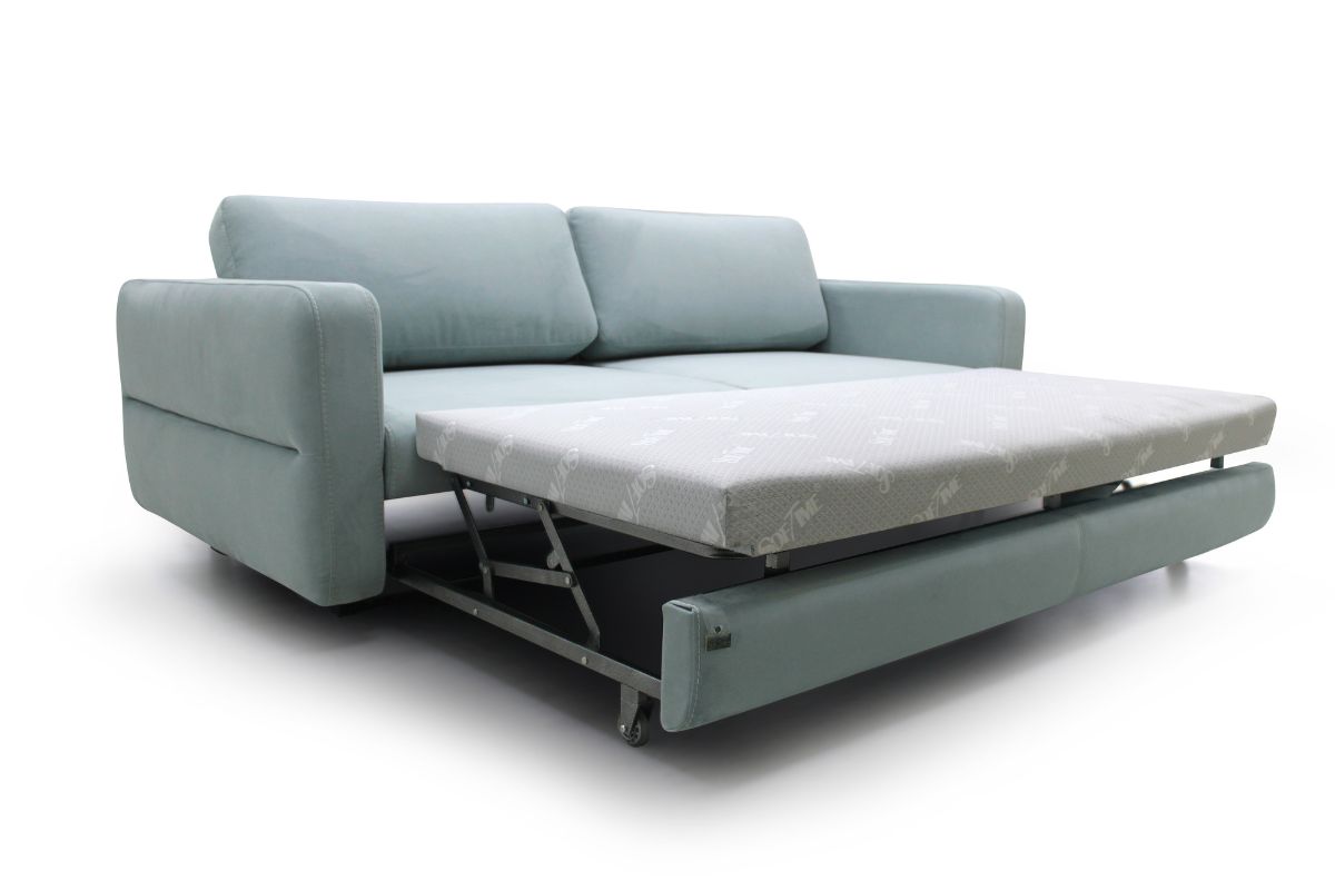 Брльшое спальное место дивана кровати Марко с механизмом дельфин