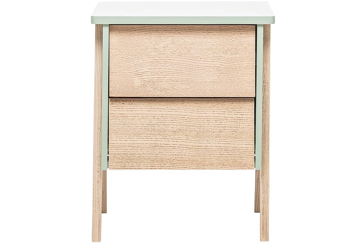 Прикроватная тумбочка Сканди в Скандинавском интерьерном стиле