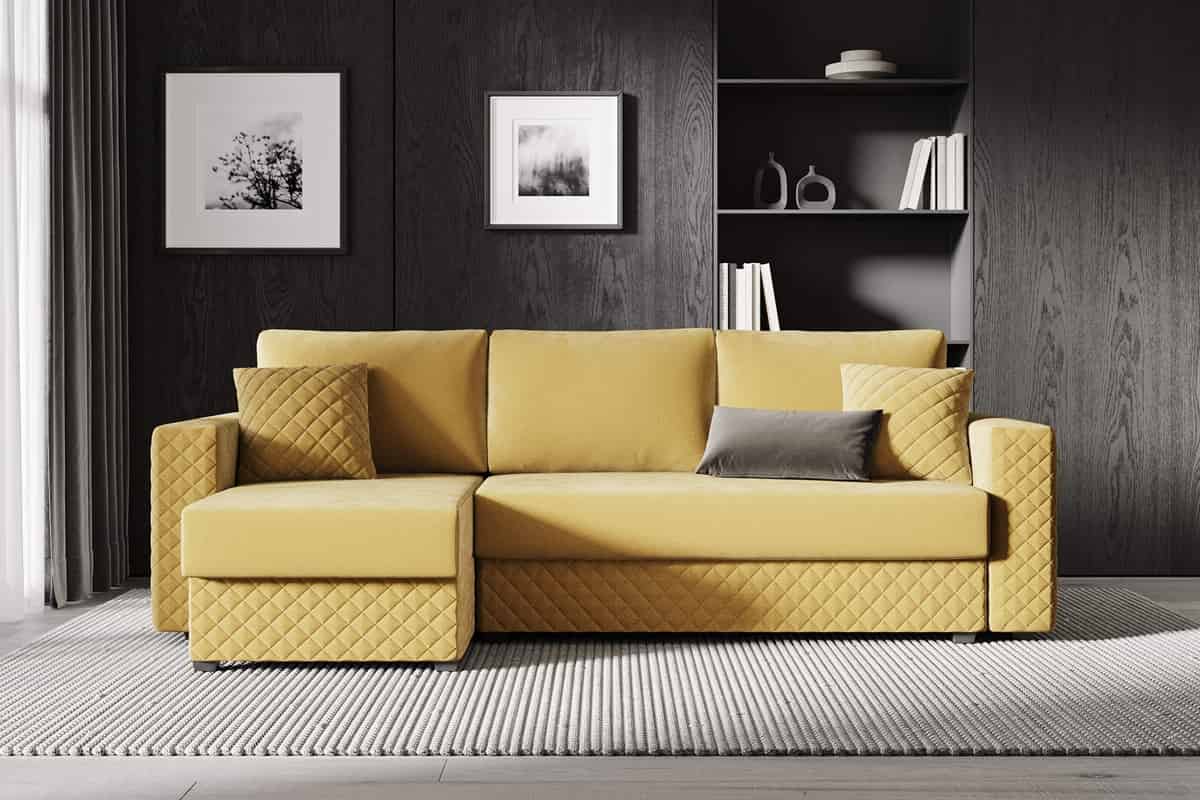 Фото углового дивана Денвер в интерьере гостиной