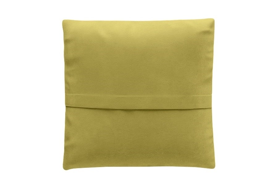Желто-горчичная подушка Фиджи 100x100