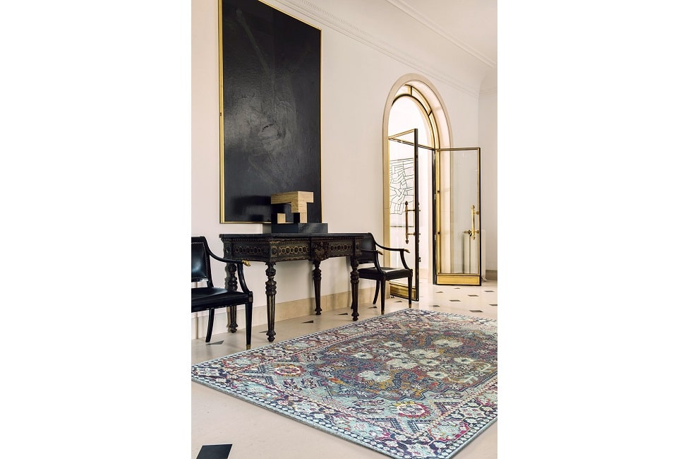 Ковер Allegoria в интерьере гостиной комнаты