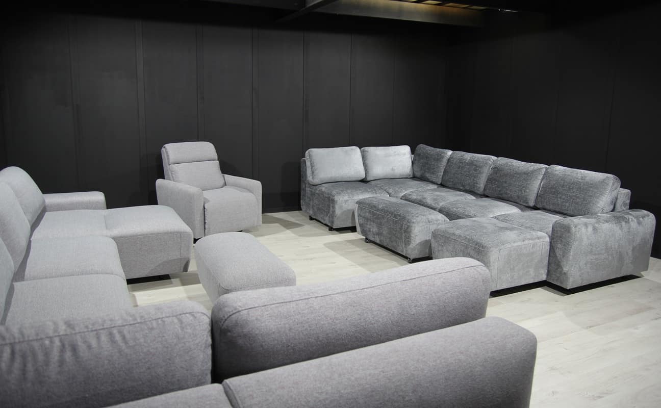 Варианты модульных диванов серии Бостон