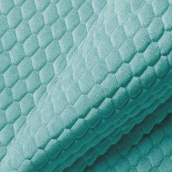 Велюр Diamond 24 бирюзового цвета