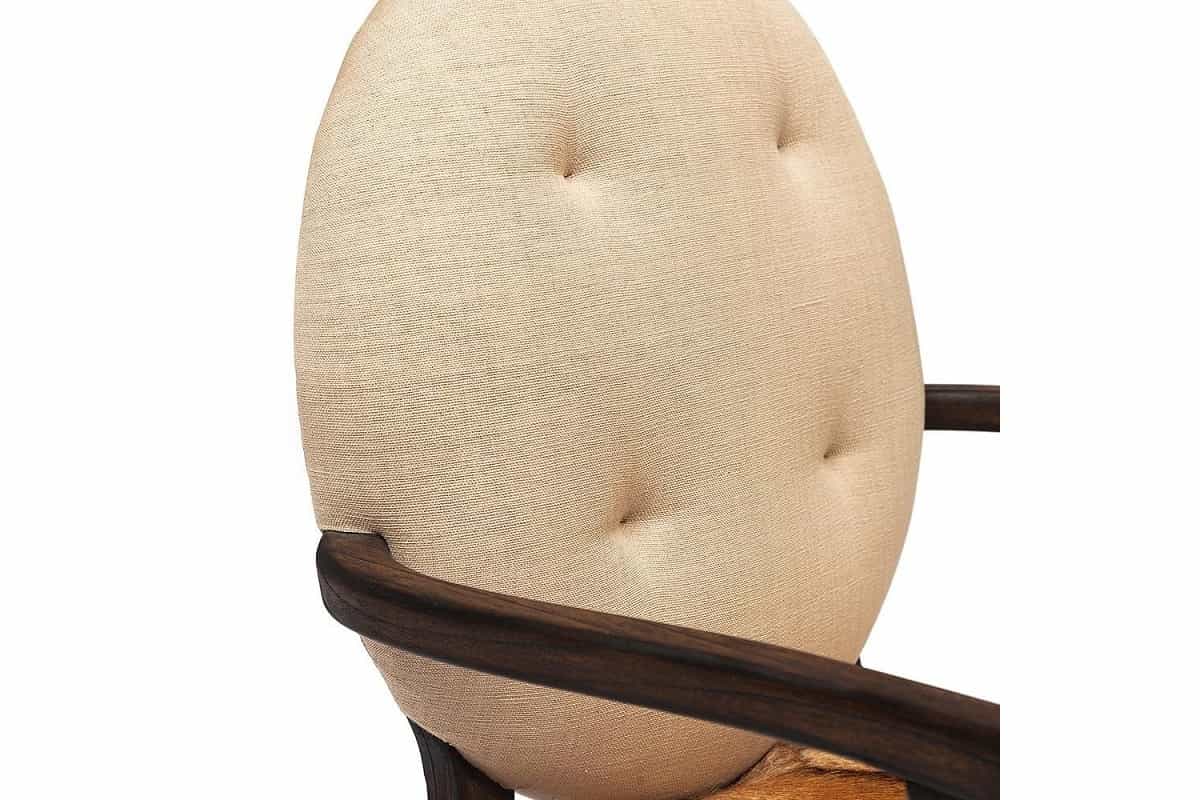 Фото спинки и подлокотника кресла для отдыха Virgine