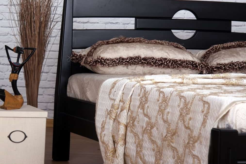 Детали спинки изголовья кровати Виолетта 2 из бука