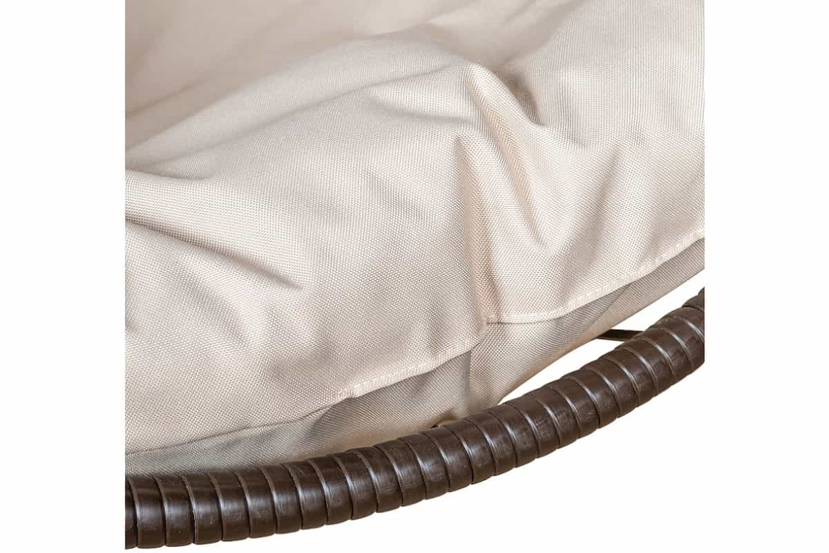 Мягкая подушка в основании сидения подвесного кресла Ажур Лесет