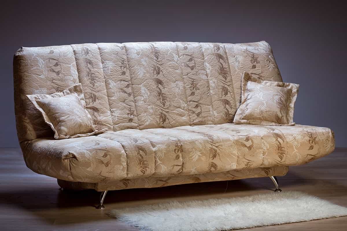 Диван-кровать Самурай с опущенными подлокотниками