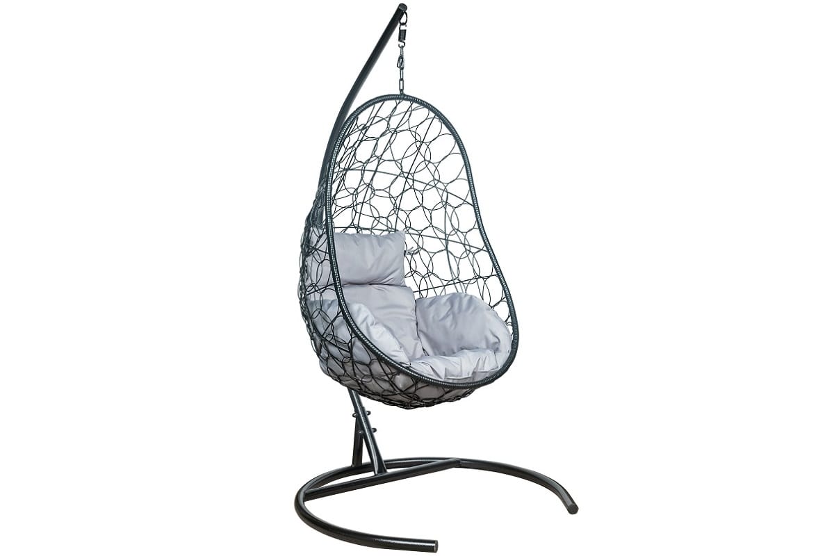 Подвесное кресло Ажур Лесет с мягкой подушкой