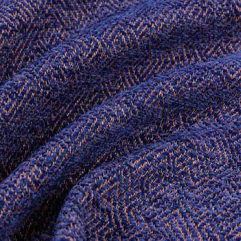 Шенилл Estetica royal blue текстура