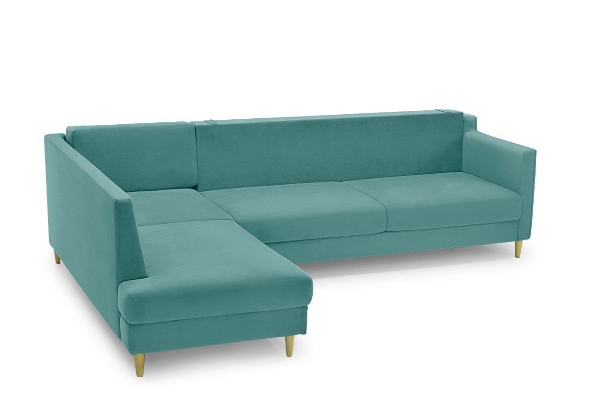 Угловой диван Телфорд со снятыми подушками