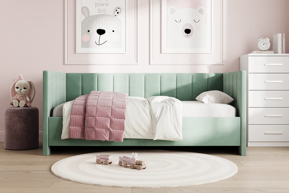 Детская кровать Alice с тремя высокими спинками — купить недорого в Москве