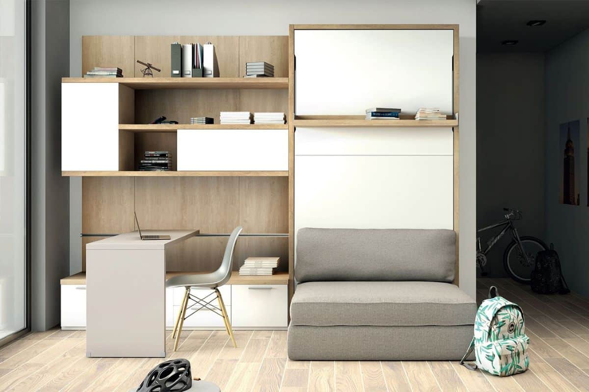 Детская мебель Соло с кроватью трансформером 3 в 1 диван шкаф кровать