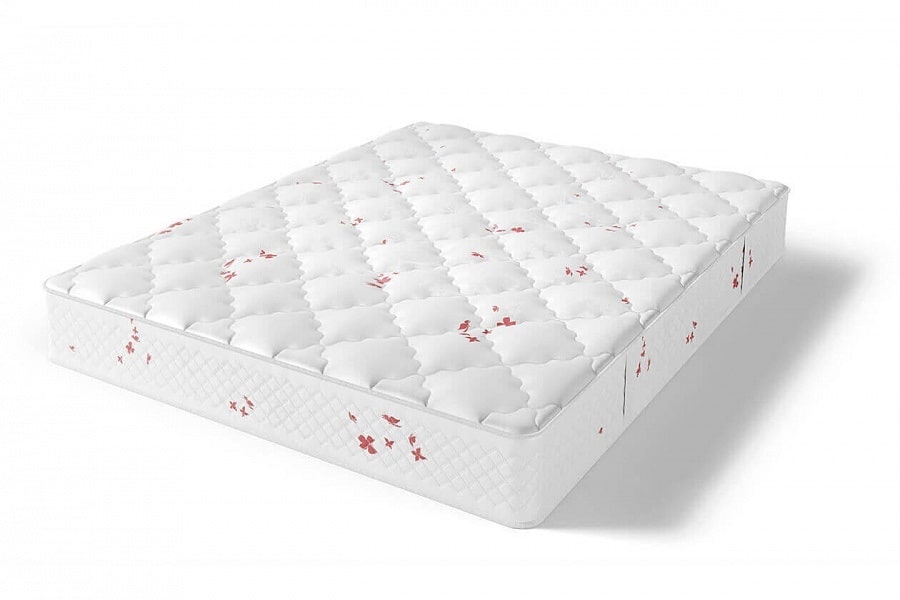 Матрас Фаворит на основе натуральных наполнителей с пружинным блоком