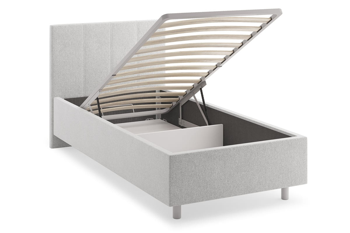 Односпальная кровать для подростка Прато с ящиком и подъёмным механизмом