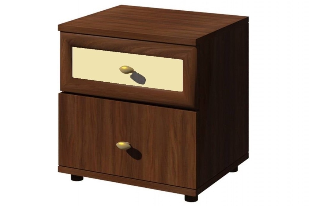 Недорогая прикроватная тумба Барон в спальную комнату