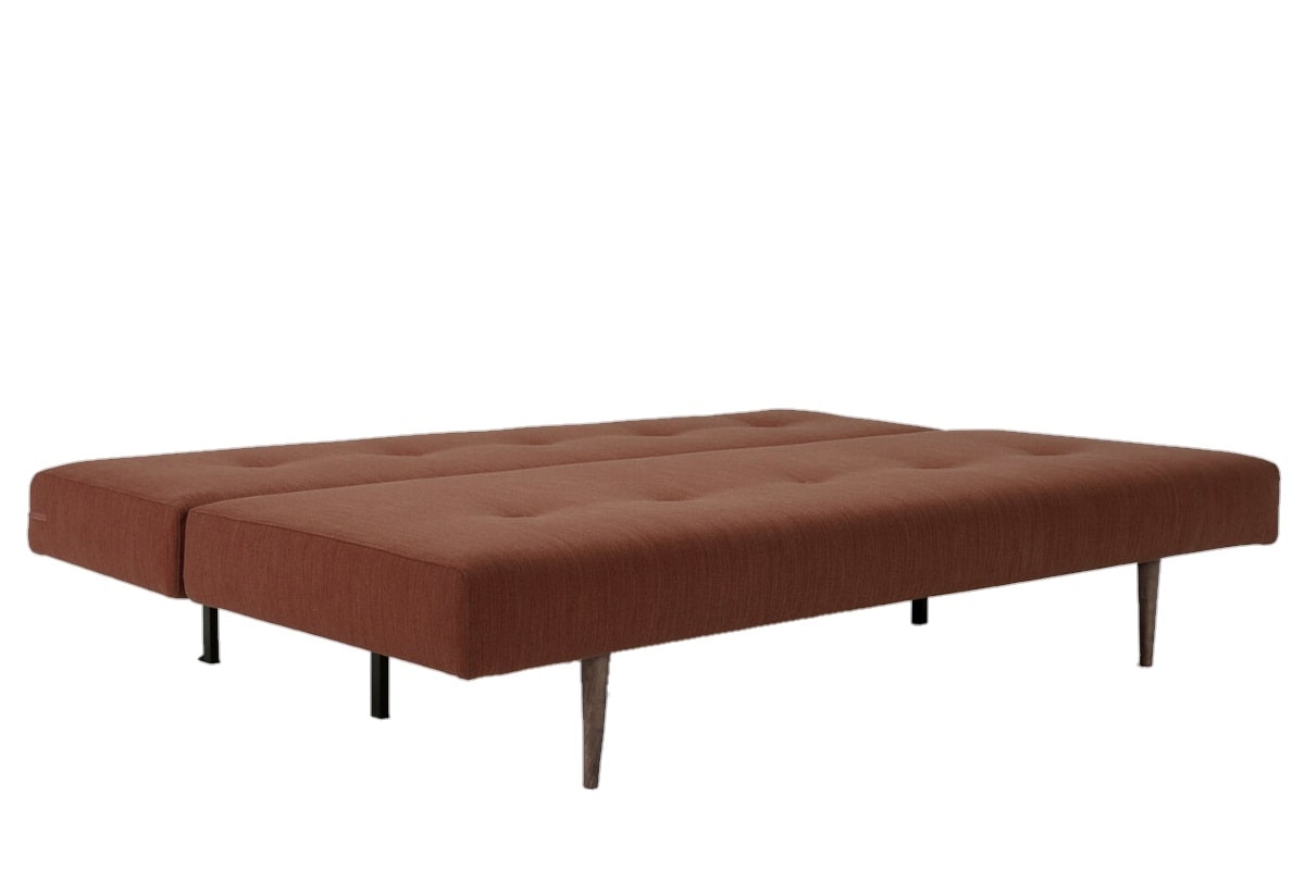 Фото спального места коричневого дивана Варшава