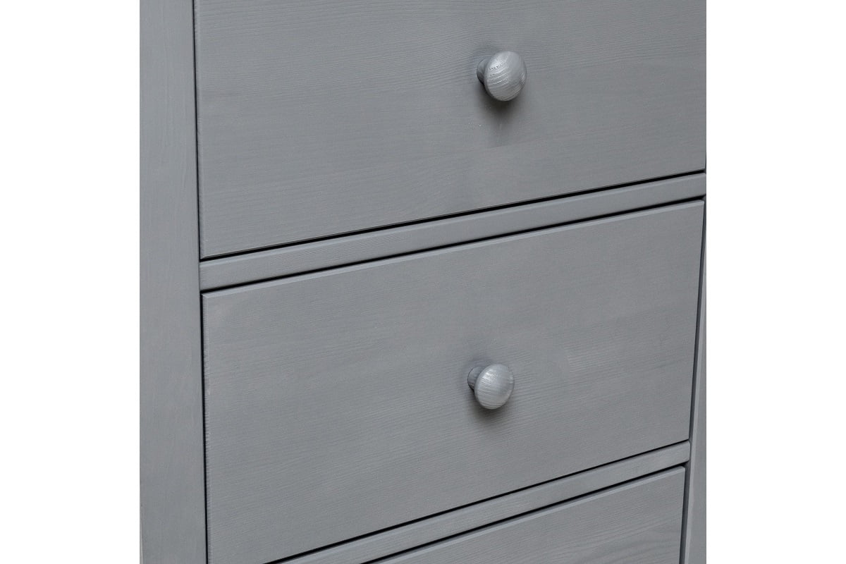 Детальное фото деревянного комода Мира 5 с ящиками для хранения