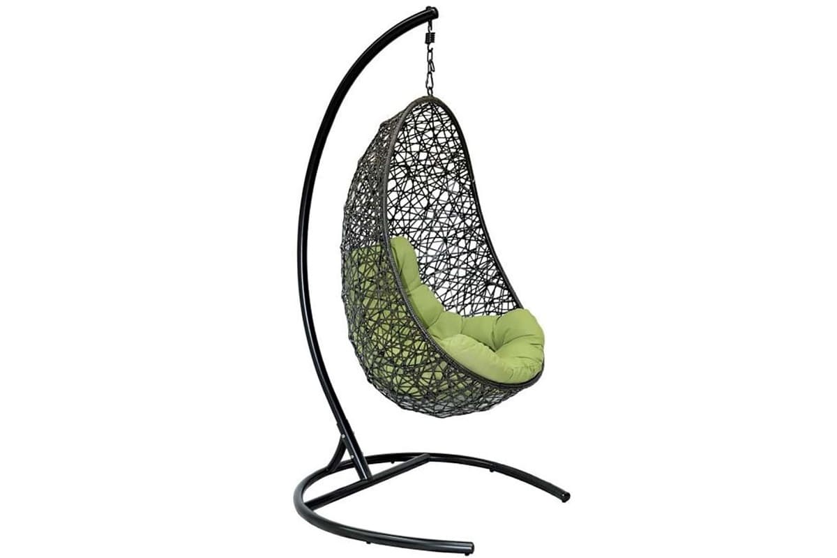 Черное подвесное кресло Easy