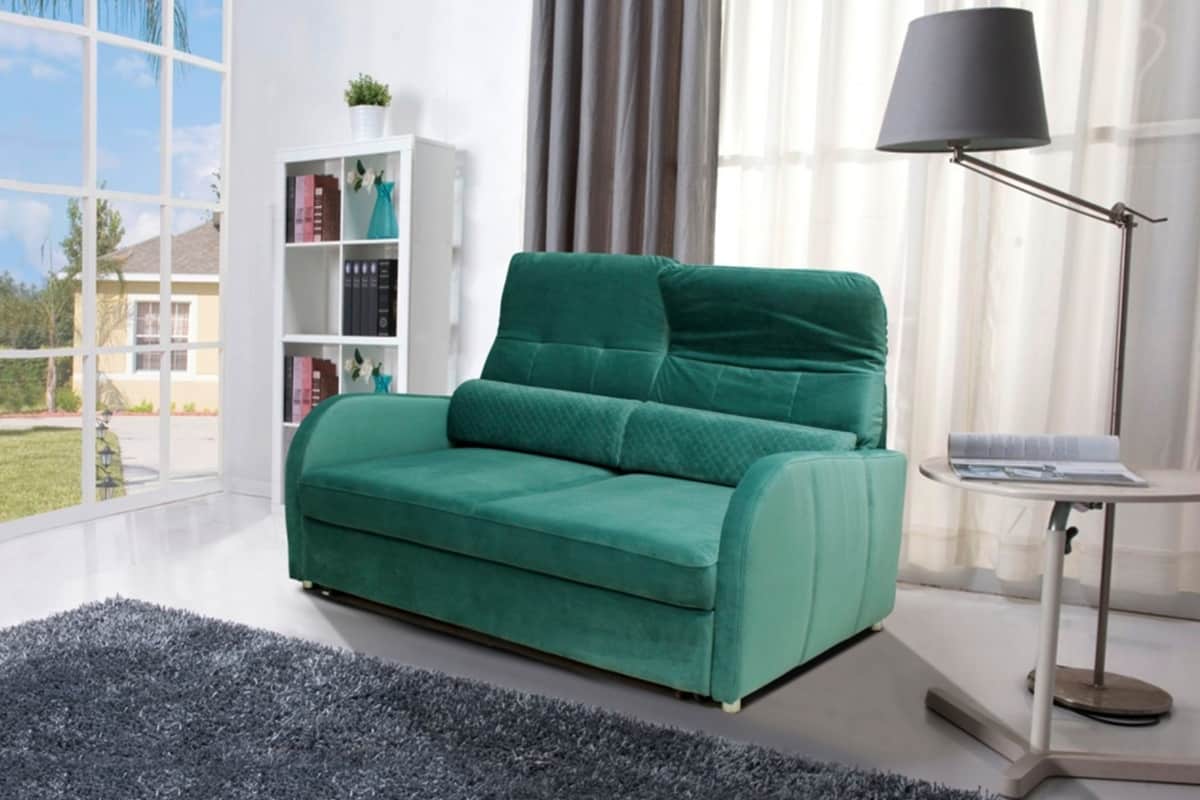 Диван Лотос мини 140 в интерьере гостиной