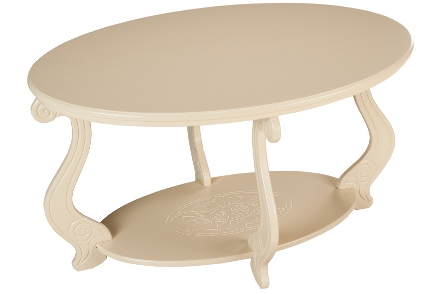 Журнальный столик Виват Вайт дуб шампань