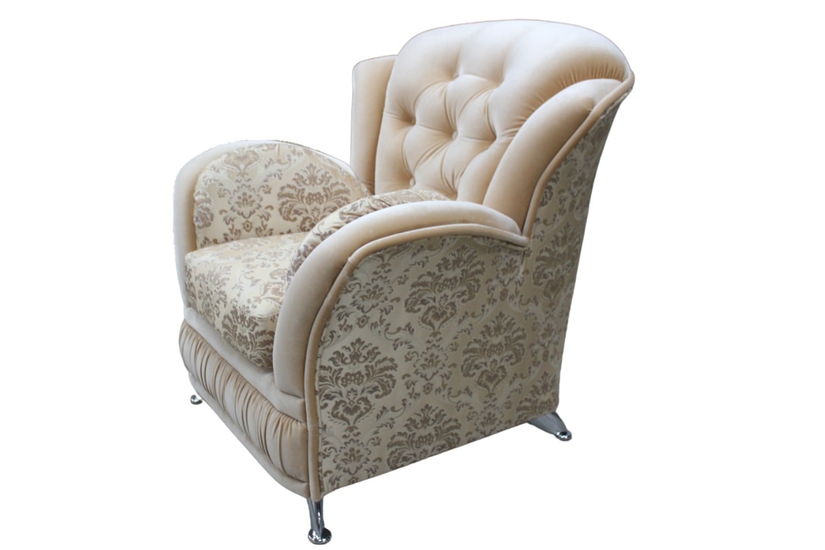 Кресло для отдыха Лера на металлических ножках