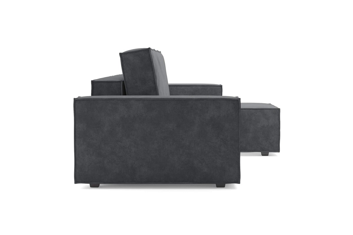 Широкий подлокотник углового дивана Лофт