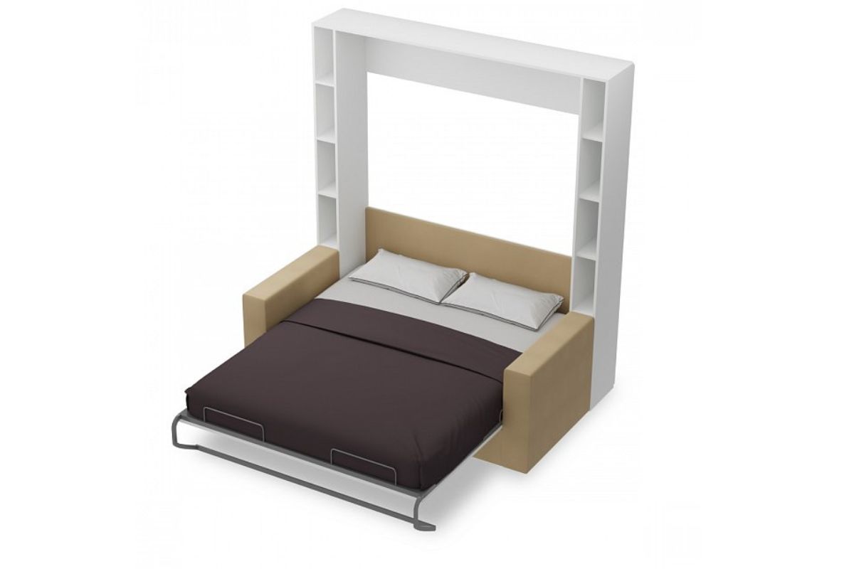 Днём диван вечером кровать убирающаяся в шкаф